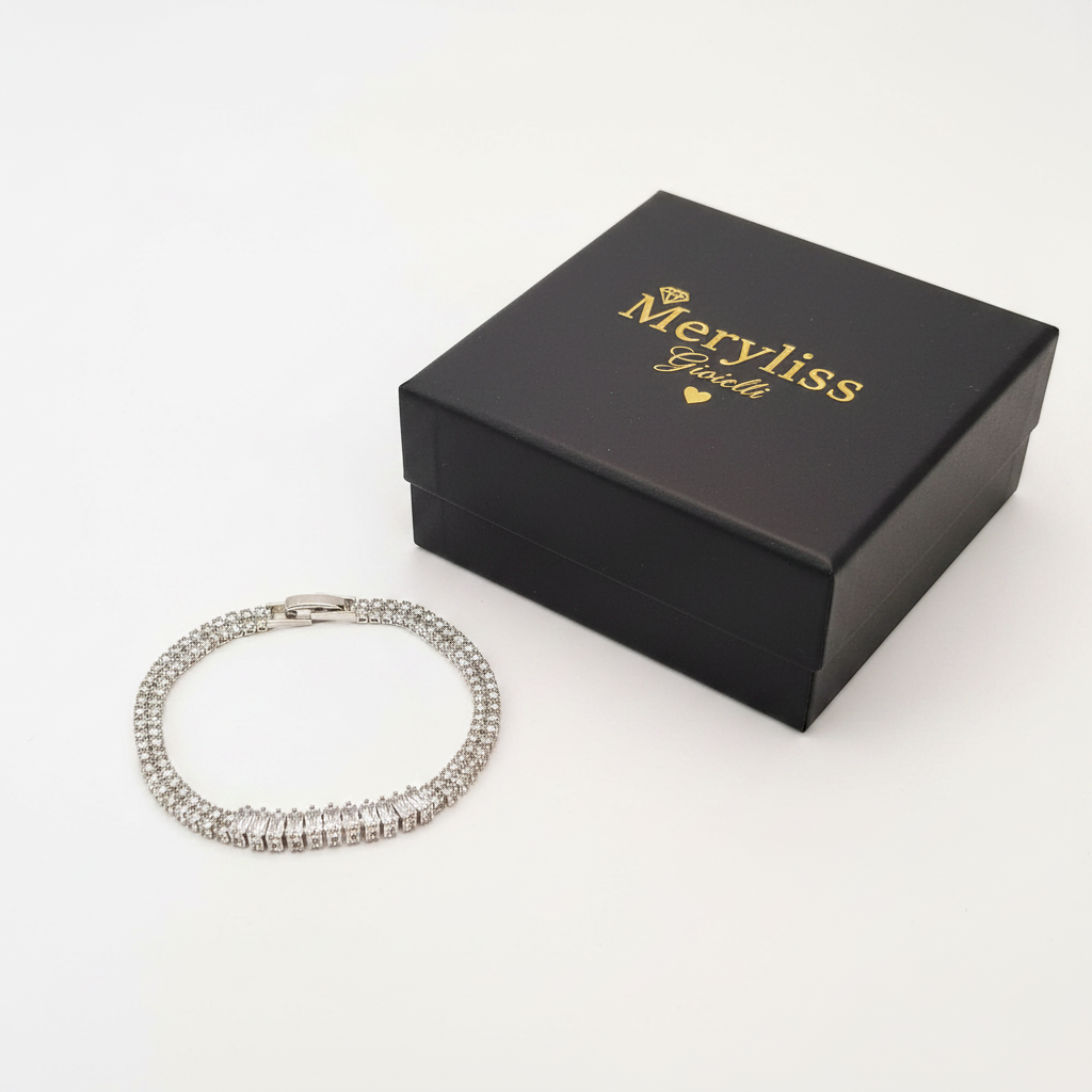 Bracciale Baguette + Scatolina Chiusa