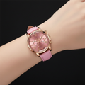 Orologio rosa oro rosa al polso