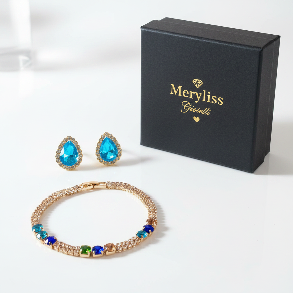 Set Multicolor con scatolina chiusa MerylissGioielli