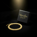 Bracciale tennis doppia fila oro con scatolina Meryliss Gioielli