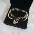 Bracciale Farfalla Oro in scatola