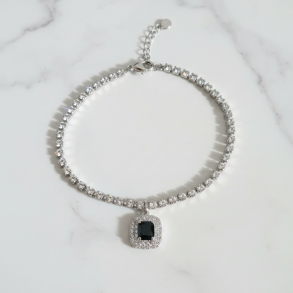 Bracciale Tennis Nero