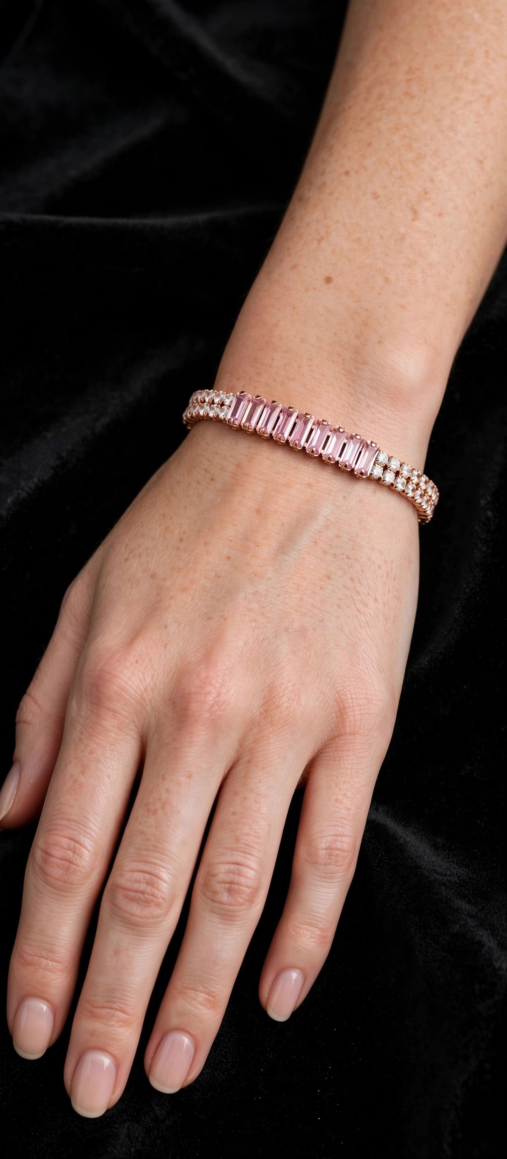 Bracciale Rosa Morganite