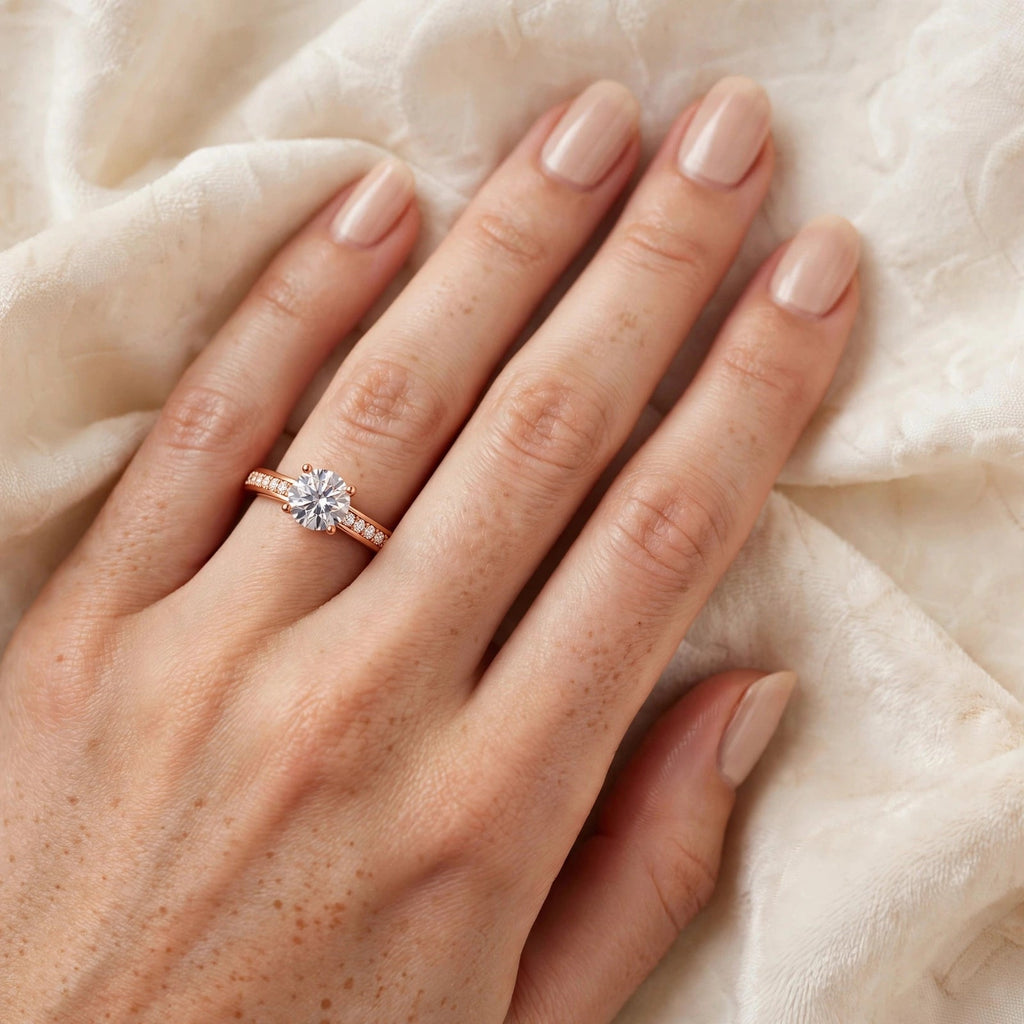 Anello Promessa Eterna Oro Rosa Meryliss Gioielli ✨