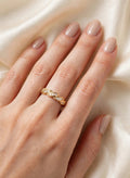 Set Anello + Bracciale Crystal Braid Argentoracc