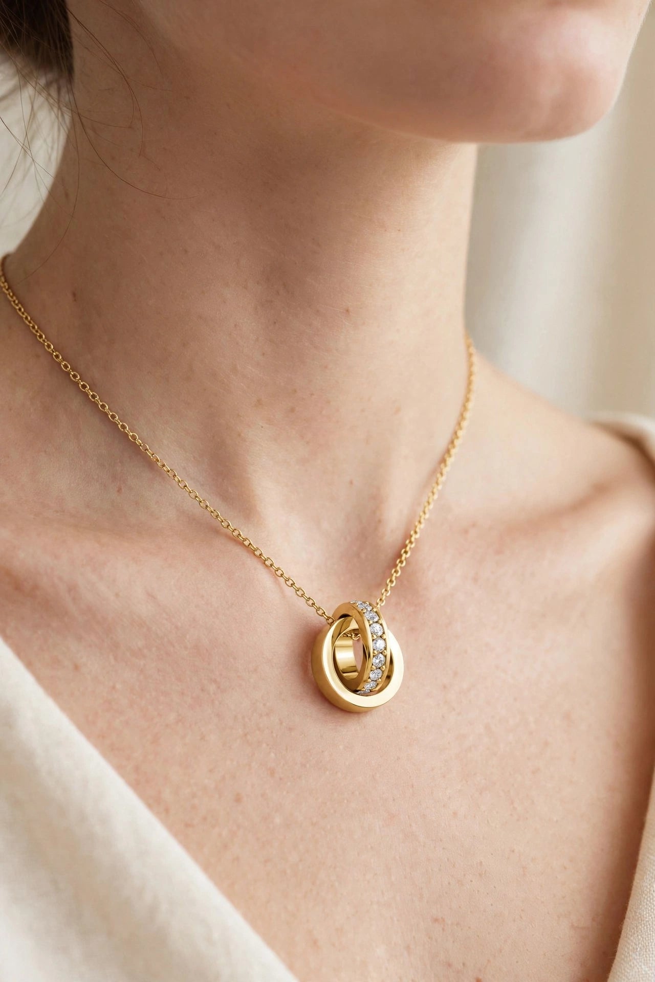 Collana Eternity Circle Meryliss Gioielli ✨