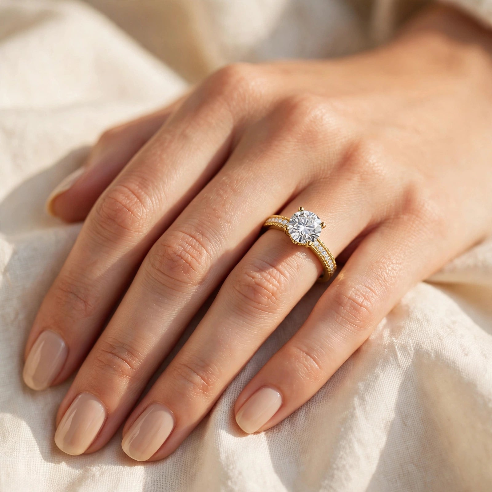 Anello Promessa Eterna Oro Giallo Meryliss Gioielli ✨