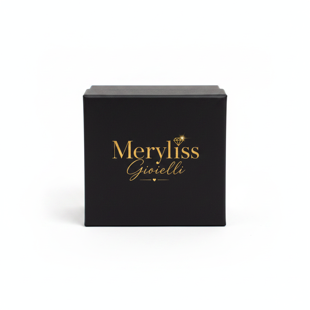 Scatolina Nera con Logo MerylissGioielli